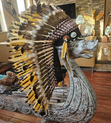 Indian headdress war bonnet - indian, headdress,