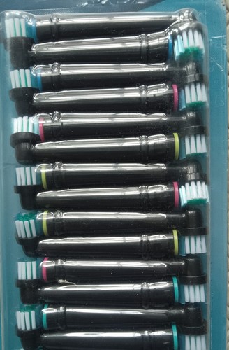 Black toothbrush head - x,