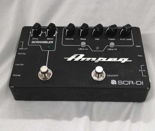 Ampeg scr bass preamp - preamp, pedal
