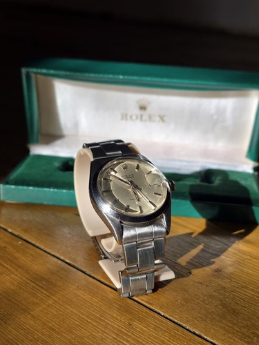 Rolex oysterdate 6694 silver - rolex,