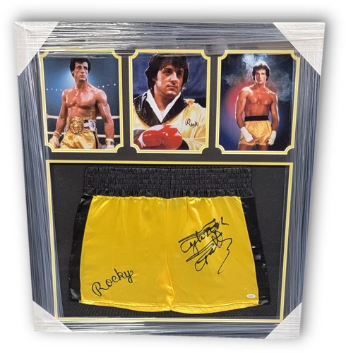 Sylvester stallone hand signed - sylvester,