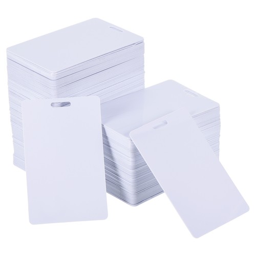 Pvc cards with vertical slot - pvc,