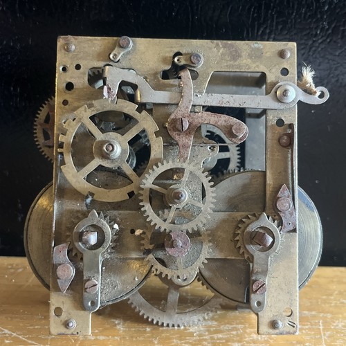 Antique clock movement - movement,