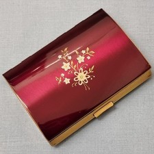 VINTAGE BRASS AND ENAMEL