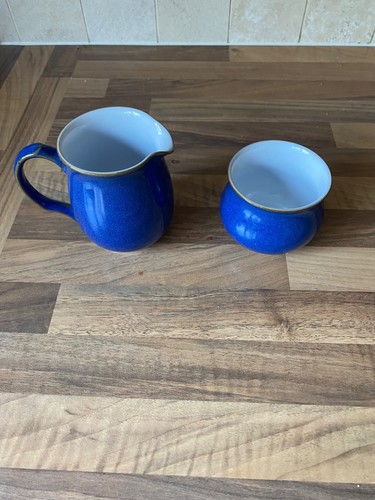 Denby imperial blue milk jug - imperial,
