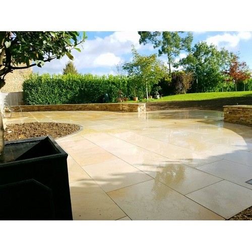 Sawn mint indian - sawn, sandstone