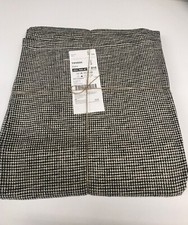 Brand New Large Size Ikea TIPHEDE Rug,flatwoven, grey/white,155x220 cm,20470047