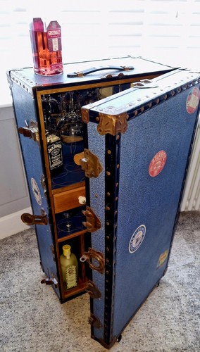Steam trunk drinks cabinet - steam,