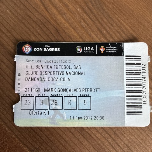 Benfica nacional match - v,