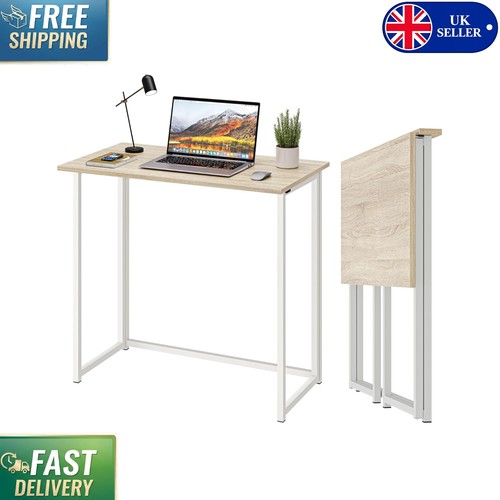 Modern oak folding desk - oak,