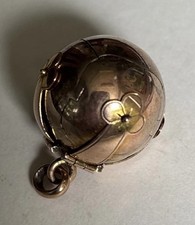 VERY LARGE ANTIQUE MASONIC FOLDING BALL FOB