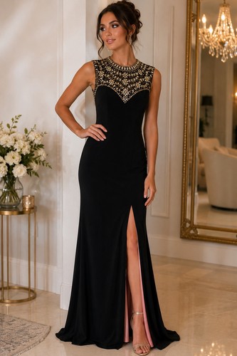 Betsy adam black - &, beaded