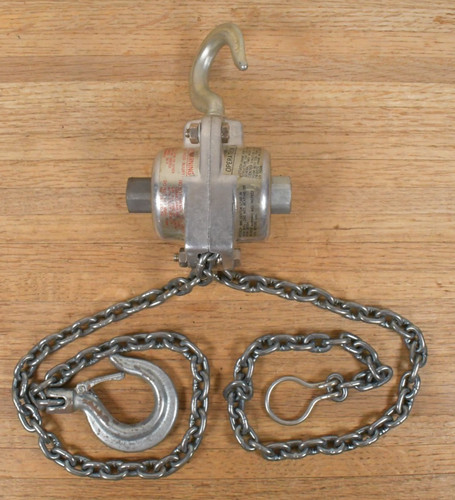Manual chain hoist - cm, 1/2"