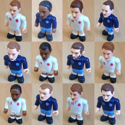 Micro football player model - football,