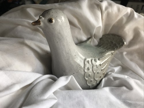 Kakinuma bird dove pottery - kakinuma,