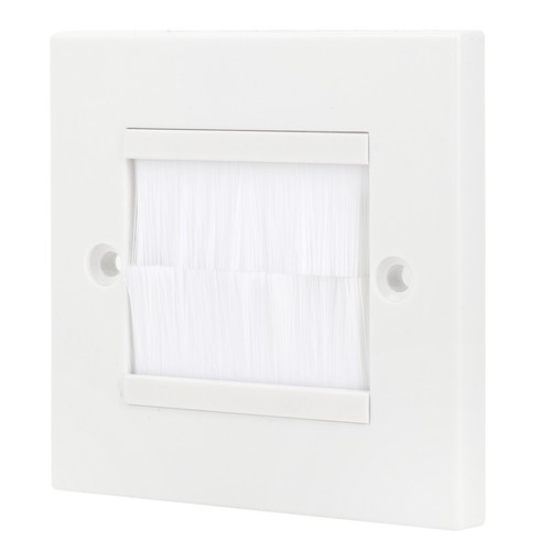 Brush wall plate strong - wall,