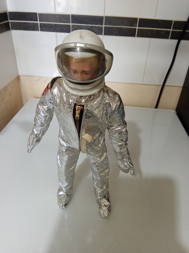 Vintage action man painted - man,