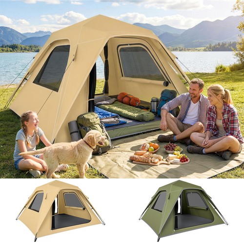 Pop tent waterproof camping - pop, up