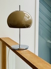 Vintage Guzzini Style Mushroom Shaped Desk Lamp by Prova, 1970s