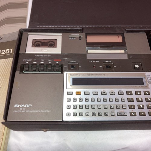 Sharp 1251 pocket - pc-1251,