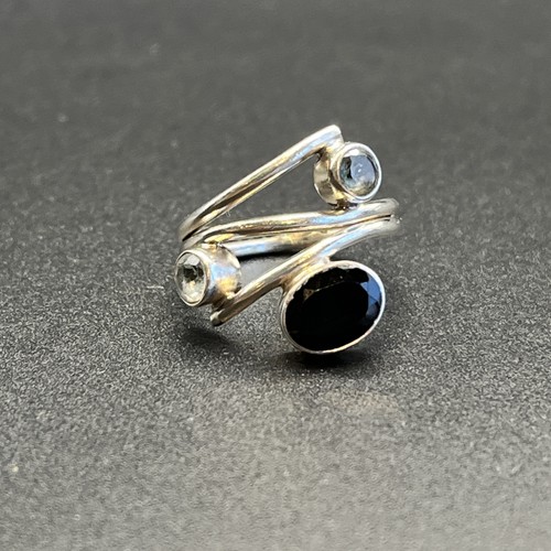 Sterling silver abstract - sterling,