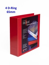 Eastlight Presentation Ring Binders, 2 or 4 Ring, 25-65mm, choice of colours