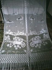 Vintage French Lace Curtains