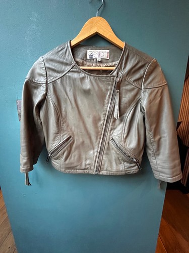 Genuine vintage leather jacket