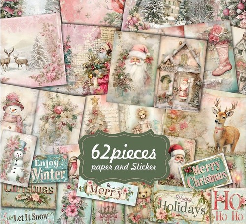 Jaiiman 62pc vintage - vintage, christmas