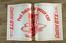 Castrol GTX - Paper Car Mat- 19x13 inch (39)