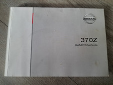 Nissan 370Z Owners Manual / Handbook / 2014 2019