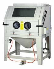 Sand Blasting Cabinet. SBC990 Large Front Load Blast Cabinet with Dust Extractor