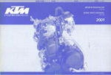 2001 KTM 400 640 LC4-E Duke Adventure Engine Spare Parts Manual : 320825