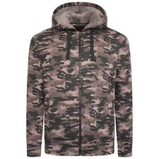 Forge Mens Camouflage Hoodie F-514