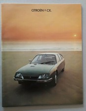 Citroen CX Brochure 1977 - GTi