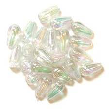 Trimits 6x9mm Drops Pearl Beads 48pcs