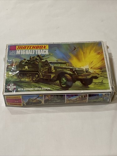 Matchbox m16 half track - half,