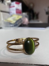 Vintage Gold Clasp Bangle with