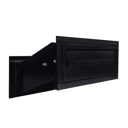 Through wall letterbox with - through,