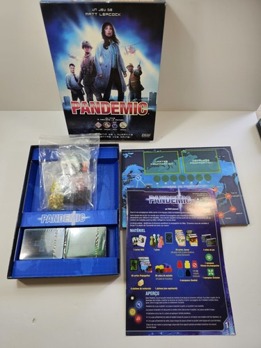 Pandemic board game - board,