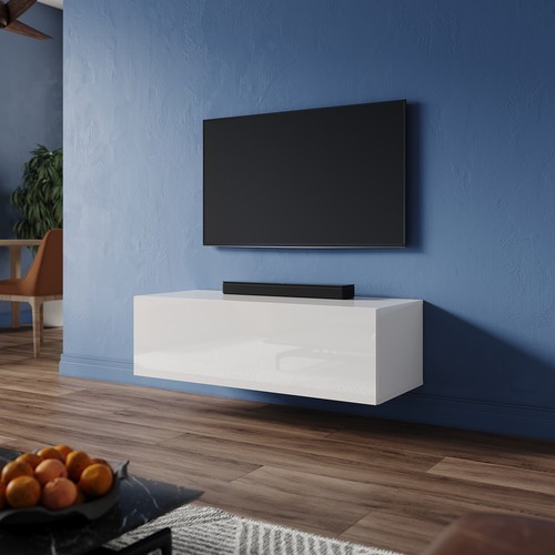 100cm white floating - 100cm,