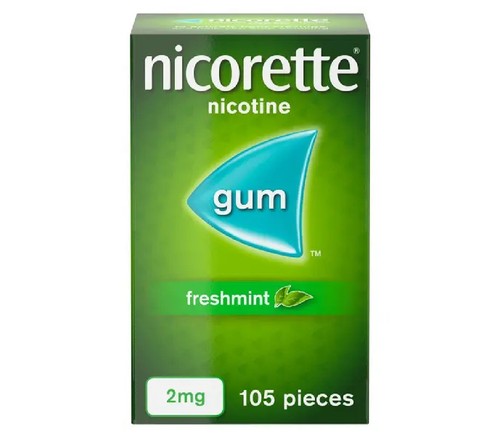 Nicorette 2mg freshmint gum - nicorette,