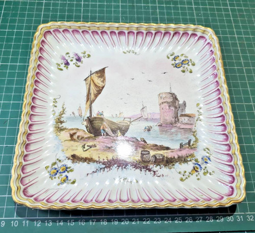 French antique platter - antique, by