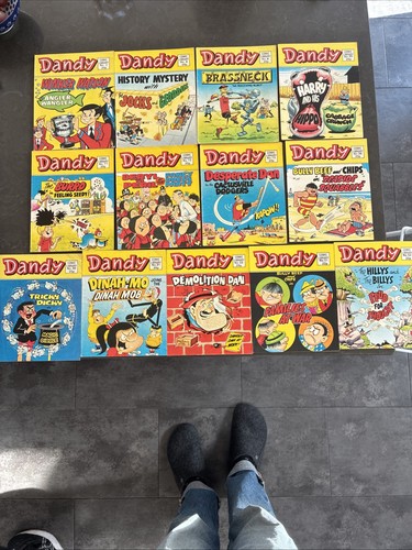 Dandy comic library - library, 1980s
