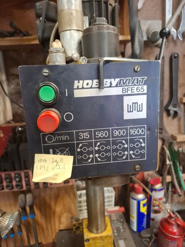 Hobbymat bfe65 milling - milling, machine