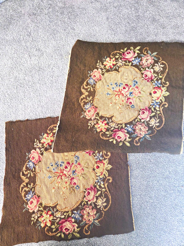 Vintage finished needlepoint - vintage,