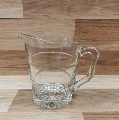 Vintage clear pressed glass - vintage,