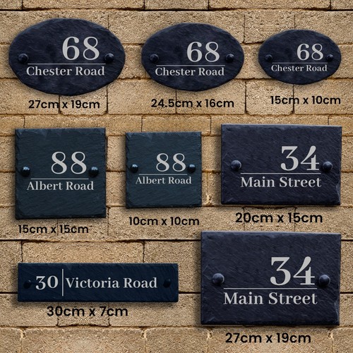 Personalised natural slate - personalised,