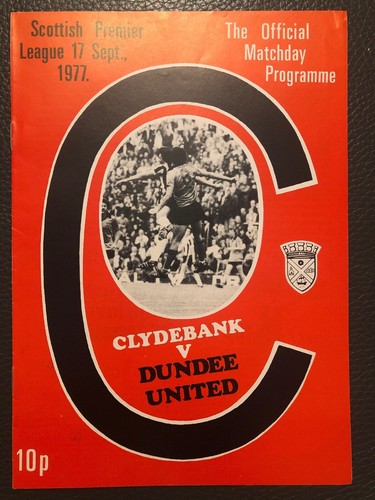 1977 clydebank v - v, dundee