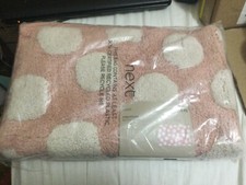 BNWT Next Polka Pink Bath Mat
